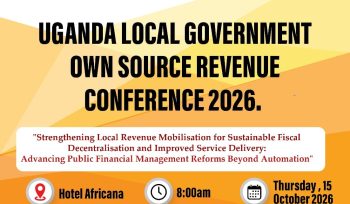 UGANDA LOCAL GOVERNMENT OWN SOURCE REVENUE CONFERENCE 2026.